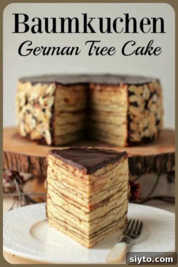 Baumkuchen Pinterest Banner