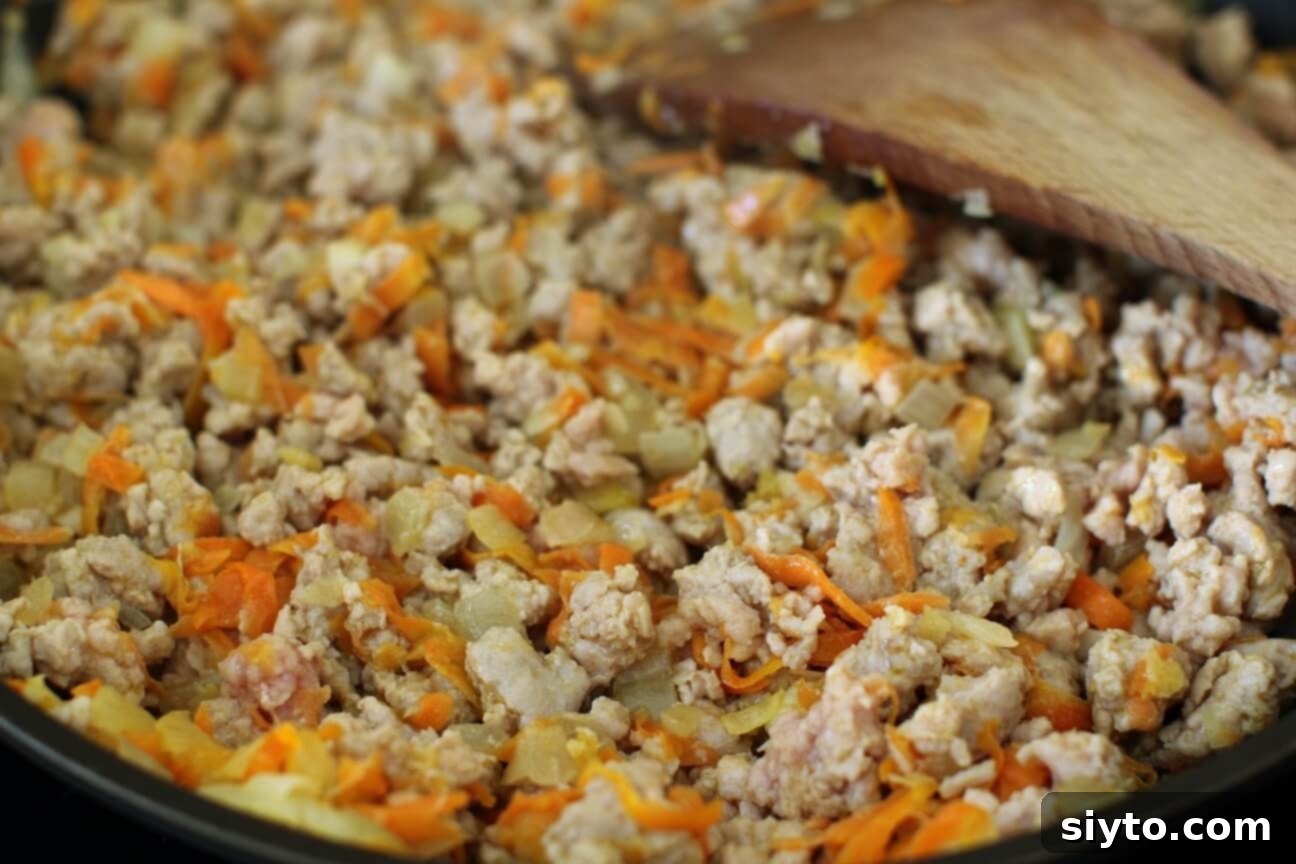 Pork is fully browned and ready for the next step of caramelization