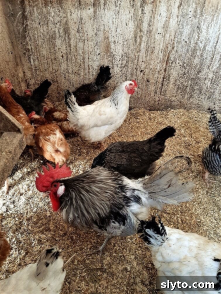 Rooster Roy giving me the stink eye