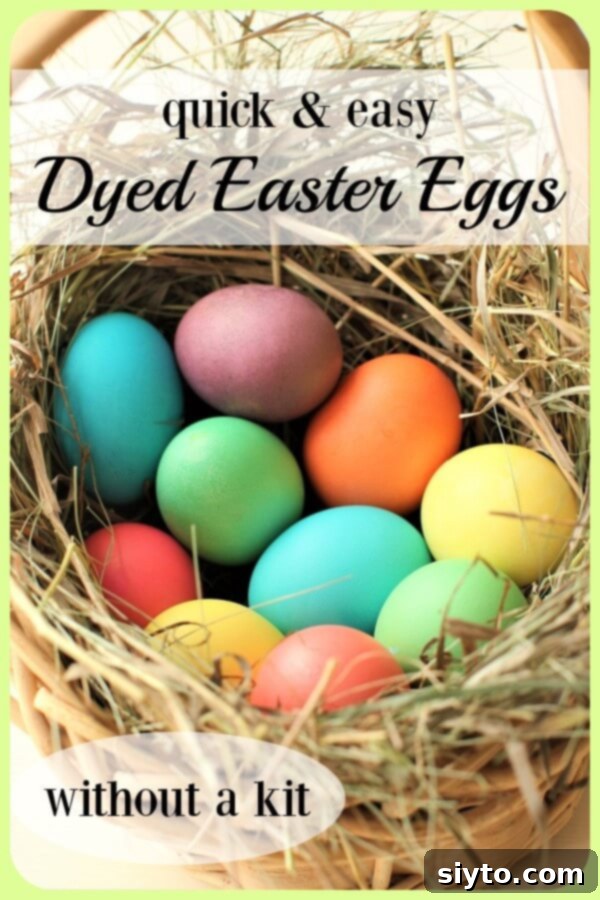 Craft Beautiful Easter Eggs 10 Basket of Coloured Eggs Pinterest Banner