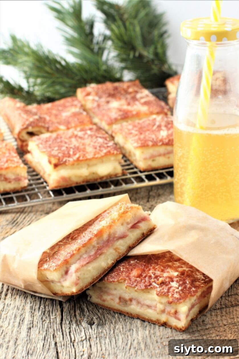 a couple Torta de Fiambre and a bottle of cider