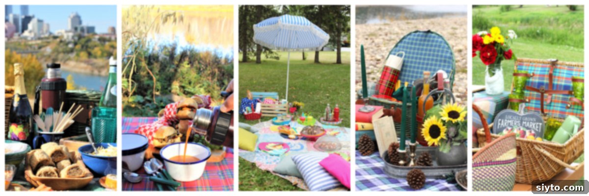 Sunshine and Lemonade Picnics 14 5 photos of different previous picnics.